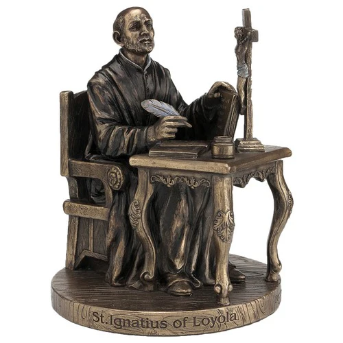 St. Ignatius of Loyola Statue, 6.5" - Image 2