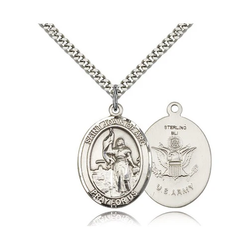 St. Joan of Arc Military Branch Pendants - Image 3