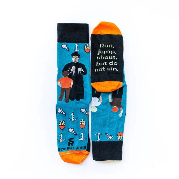St. John Bosco Adult Socks - Image 3