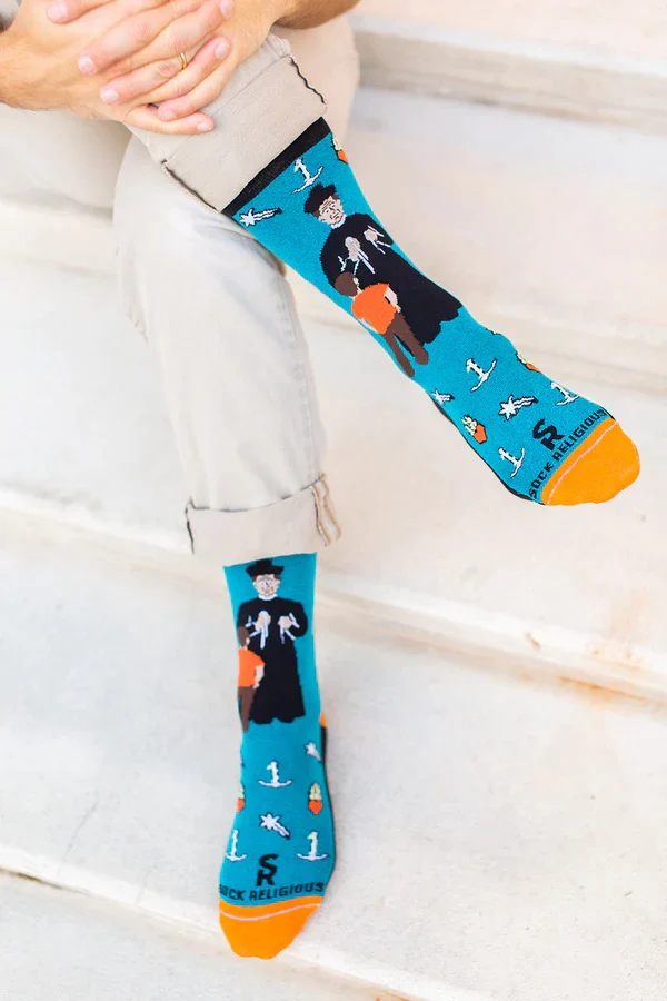 St. John Bosco Adult Socks - Image 4