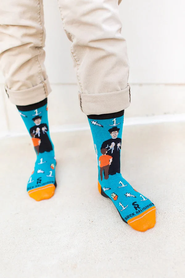 St. John Bosco Adult Socks - Image 5