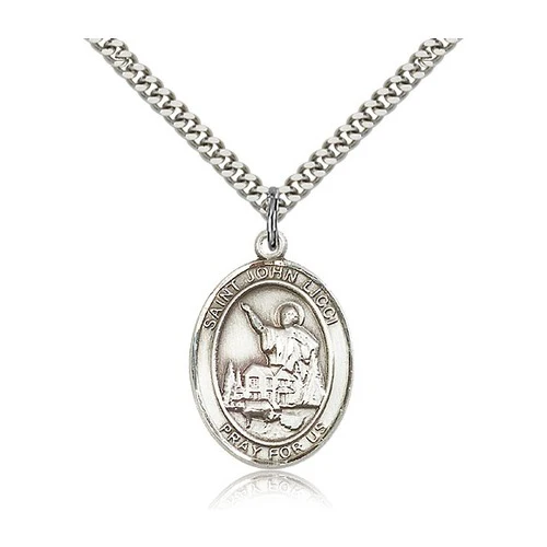 St. John Licci Pendant with Chain, Bliss, Sterling Silver
