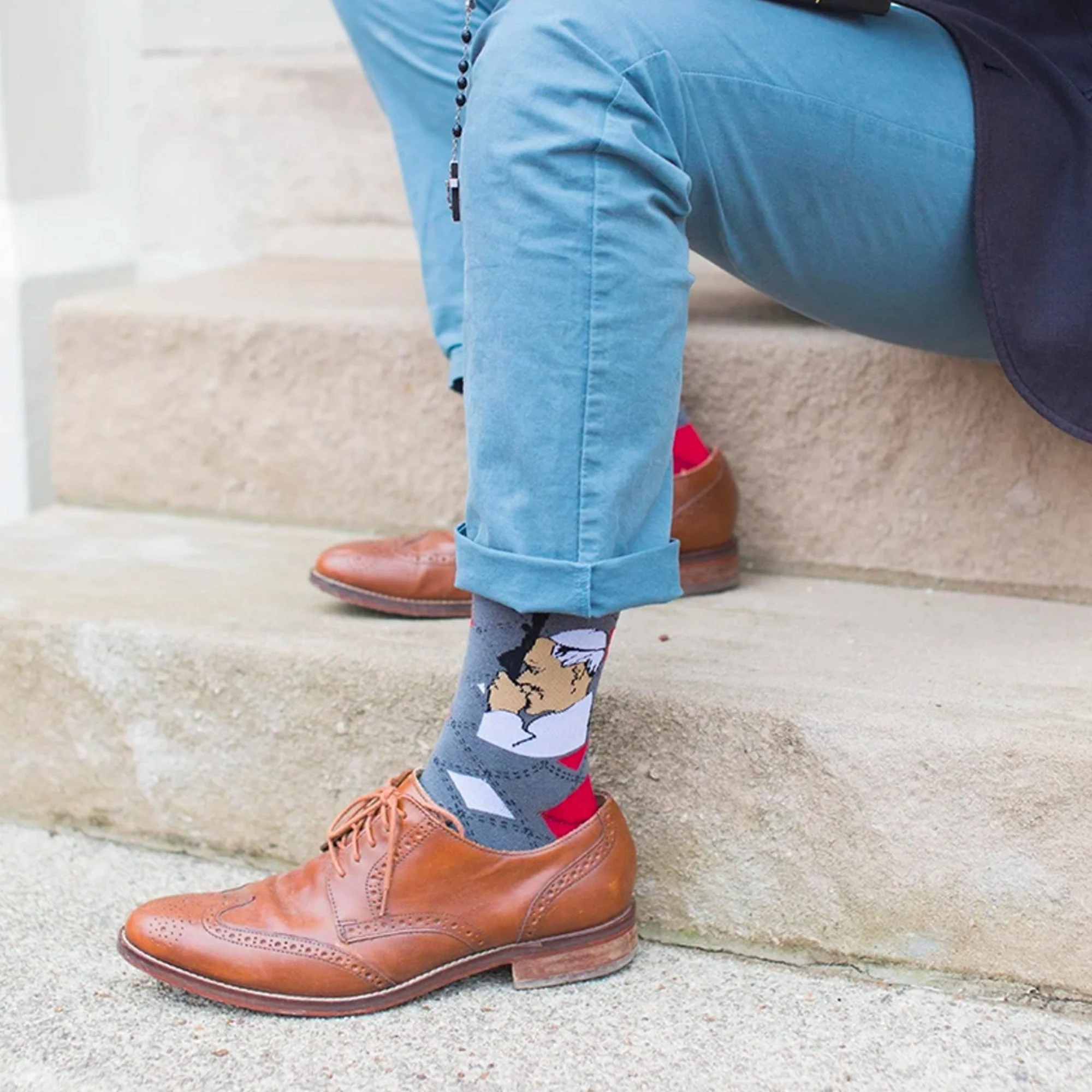 St. John Paul II Socks - Adult - Image 2