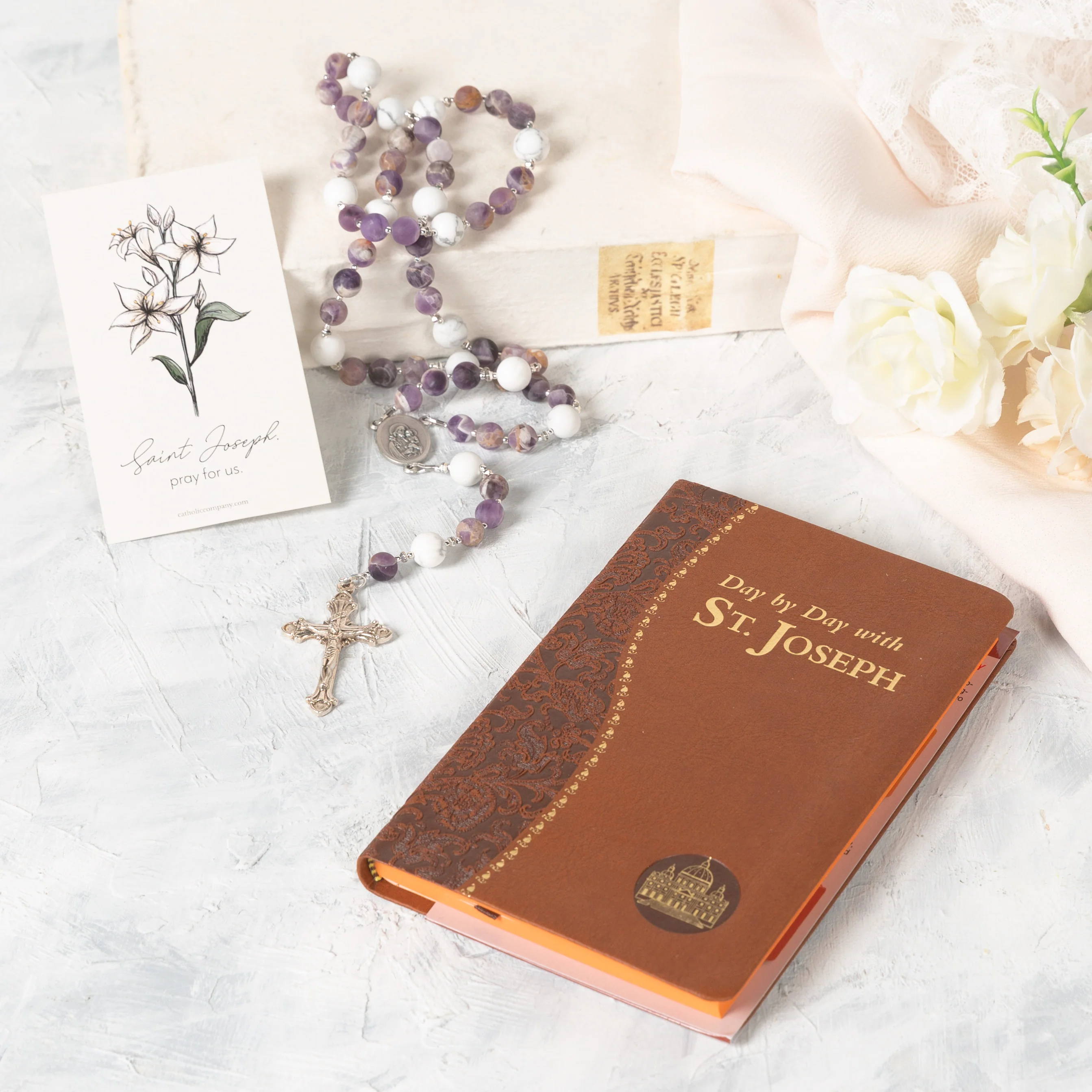 St. Joseph Chaplet & Day By Day with St. Joseph (2 Gift Set)