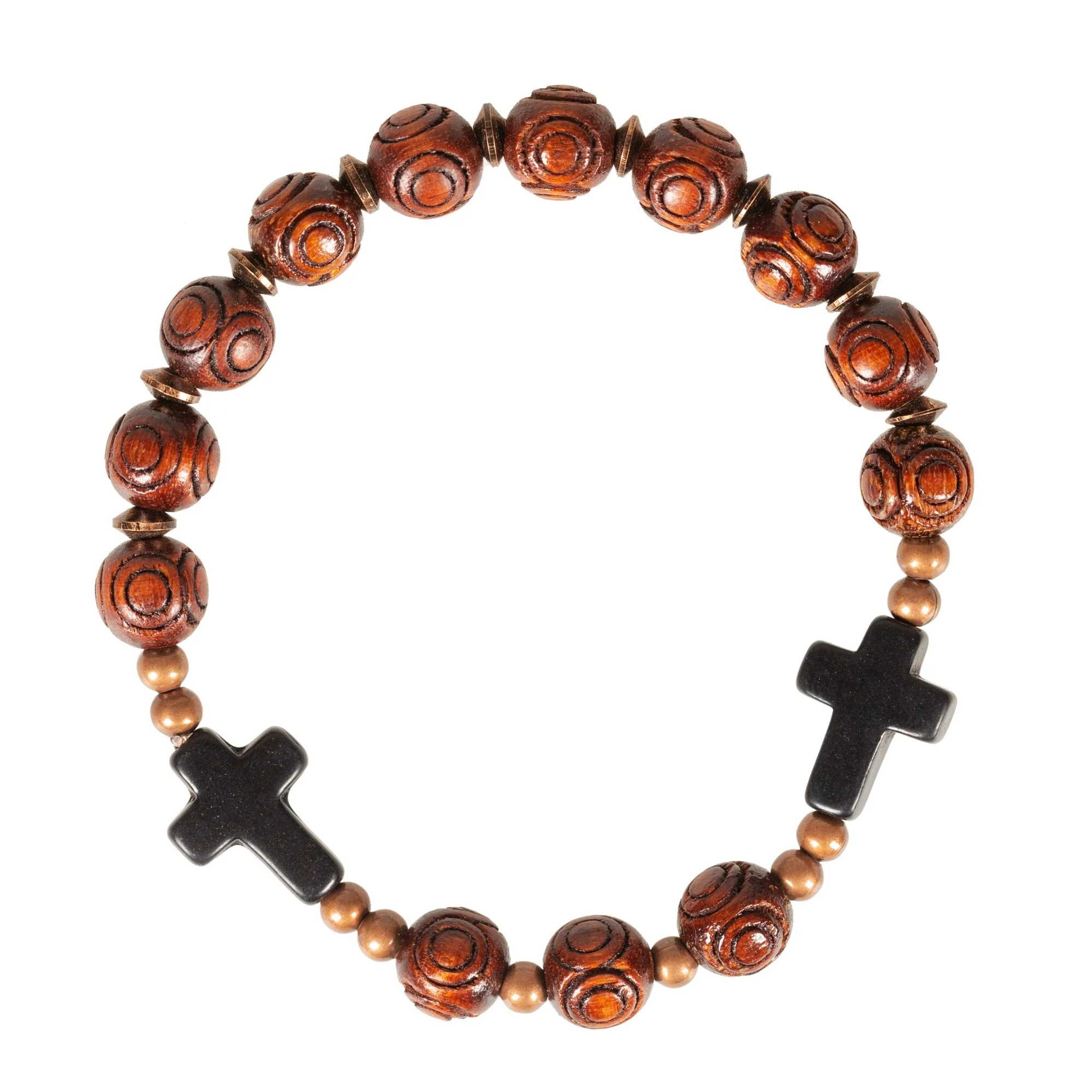 St. Joseph Decade Rosary Bracelet - Image 2