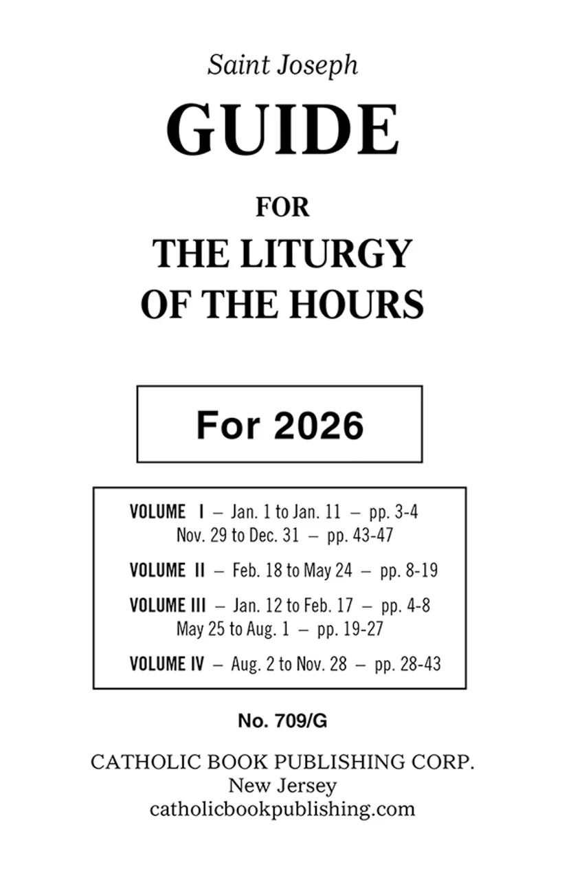 St. Joseph Guide for the Liturgy of the Hours 2026 - Image 2