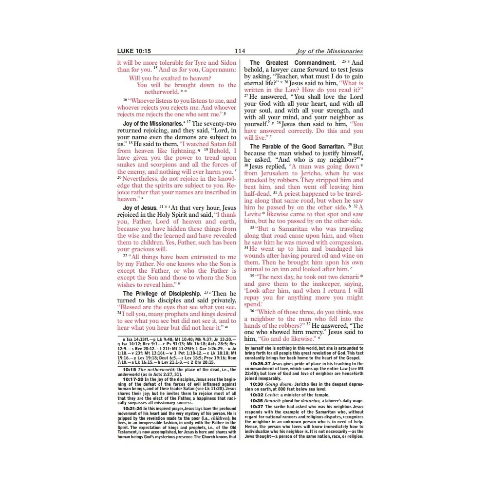 St. Joseph New Catholic Bible - White DuraLux (Large Type) - Image 5