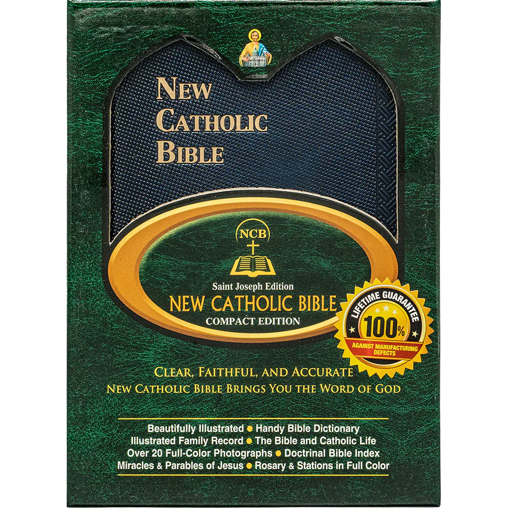 St. Joseph New Catholic Bible with Dura-lux Cover (Compact Edition) - Multiple Colors - Image 2