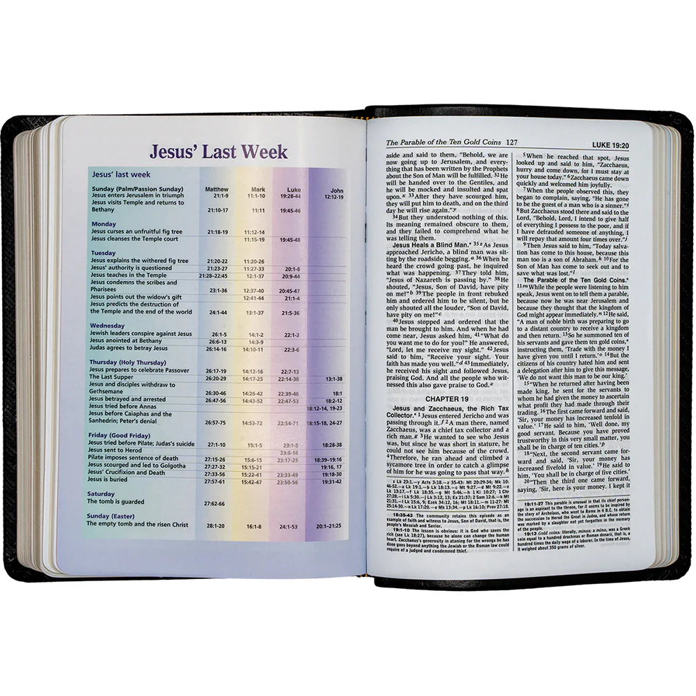 St. Joseph New Catholic Bible with Dura-lux Cover (Compact Edition) - Multiple Colors - Image 7