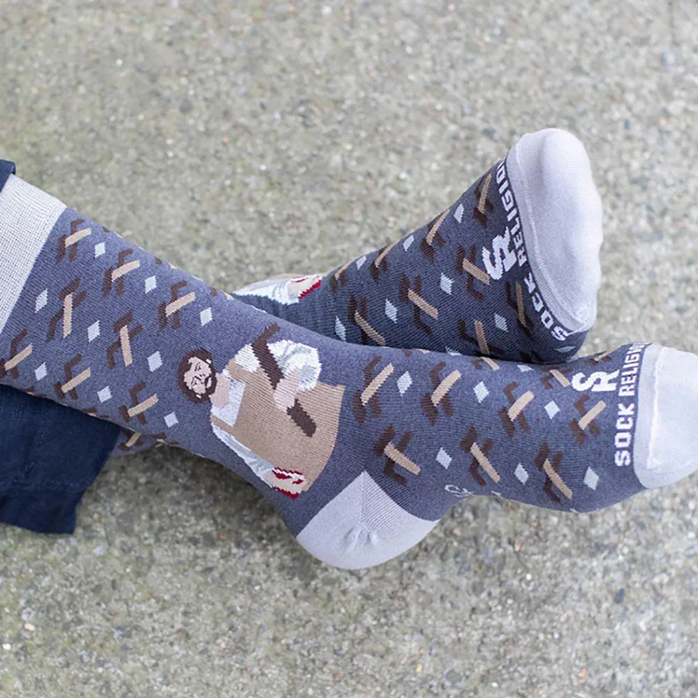 St. Joseph the Worker Adult Socks - Image 3