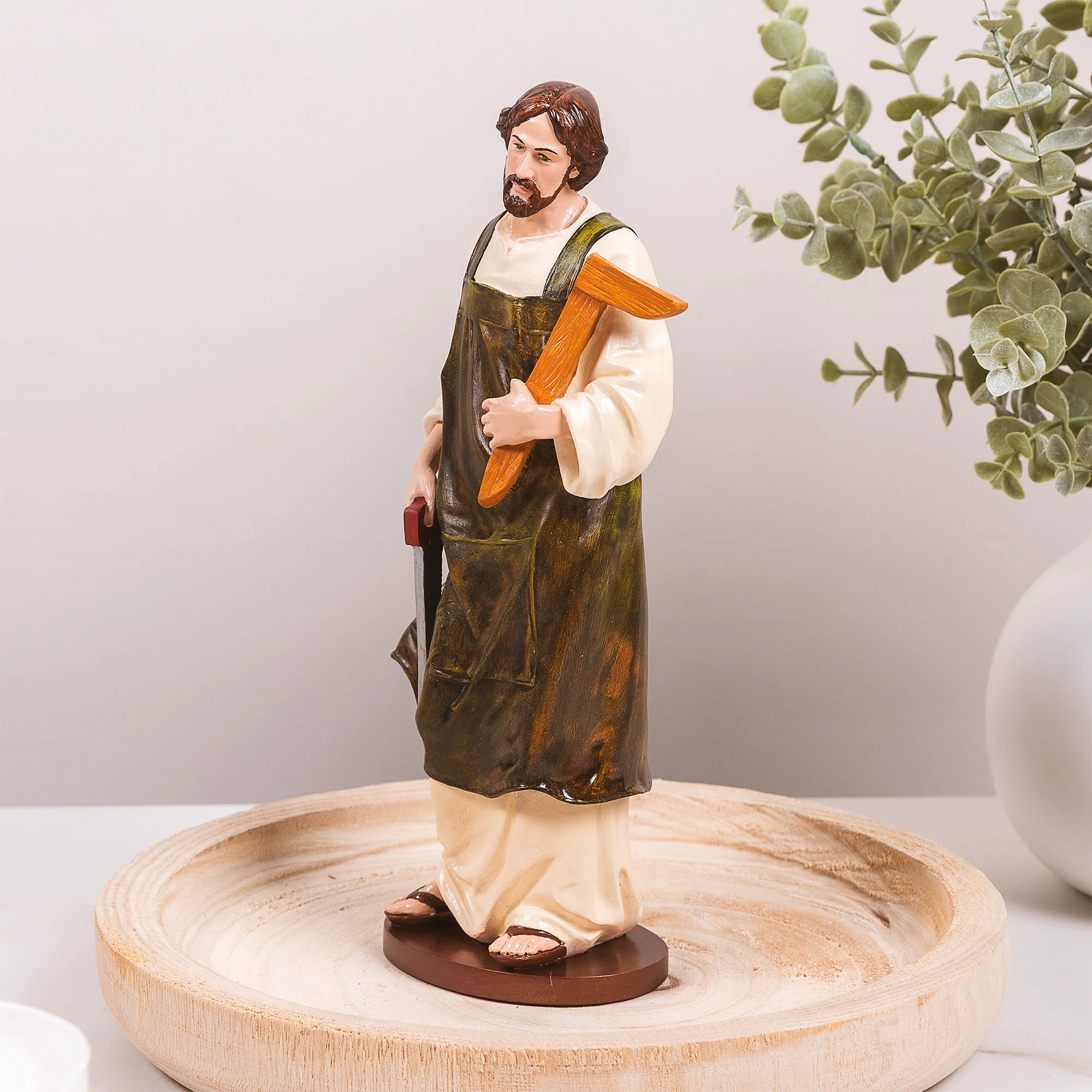 St. Joseph the Worker Statue  - 10" - Image 2