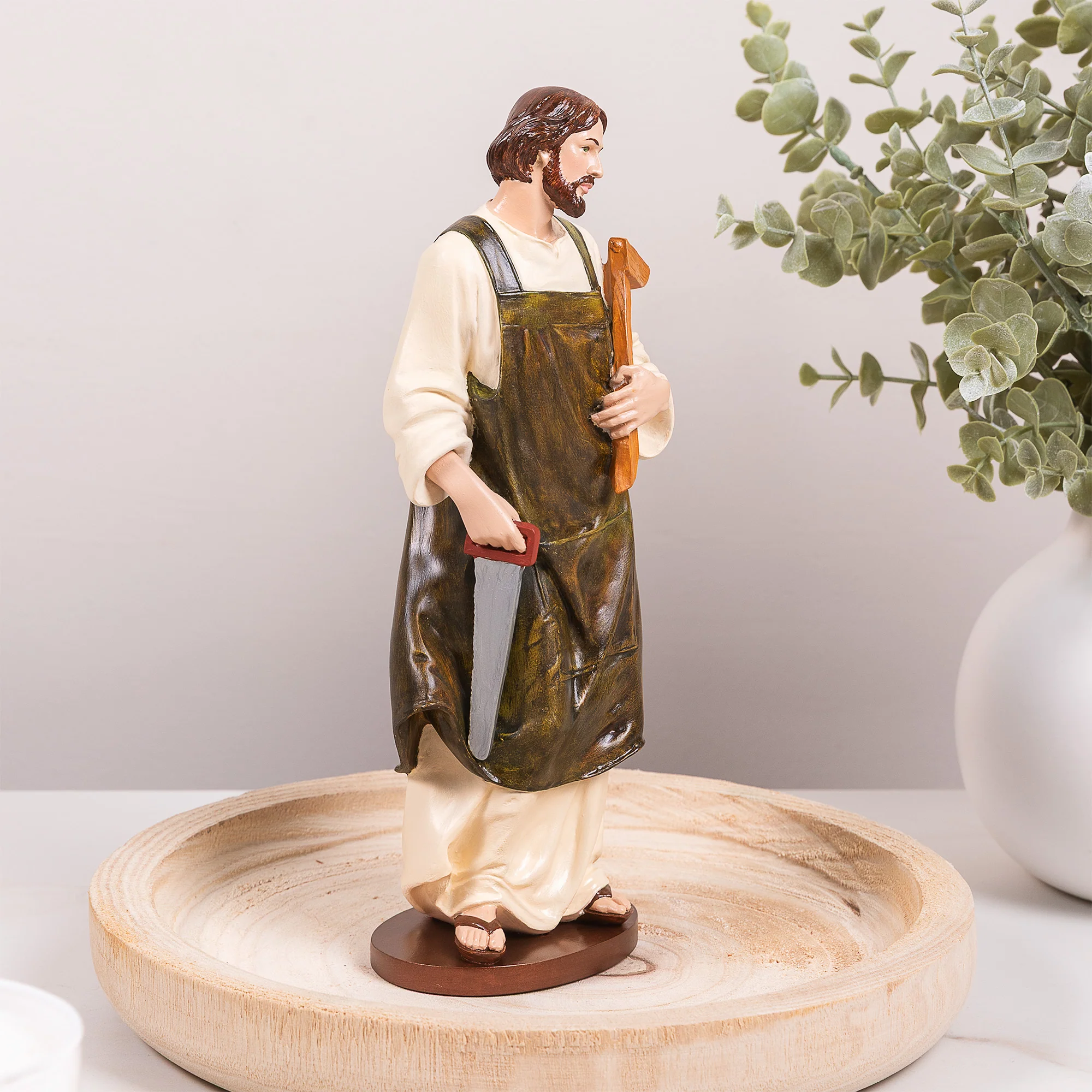 St. Joseph the Worker Statue  - 10" - Image 3