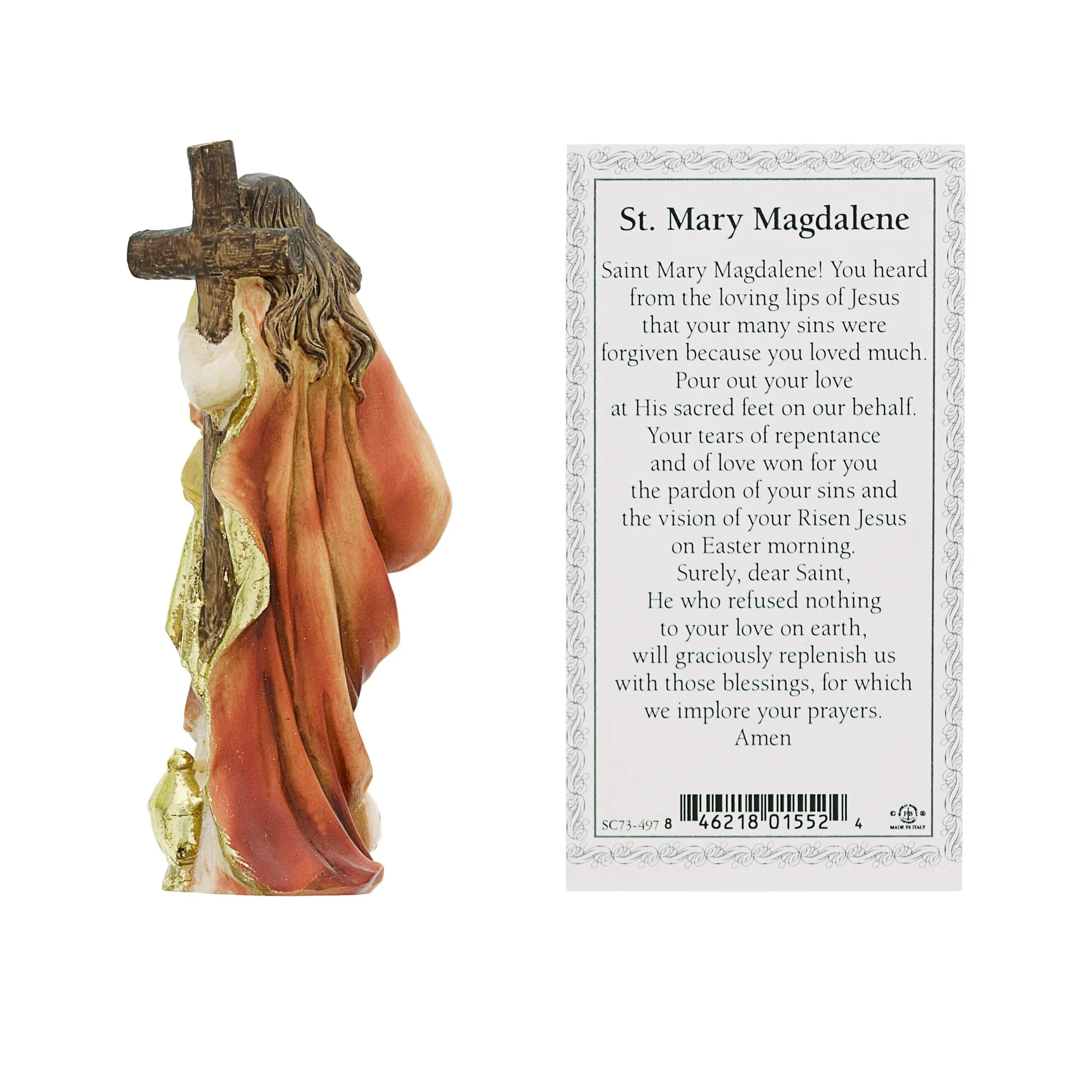 St. Mary Magdalene Statue - 4" - Image 2