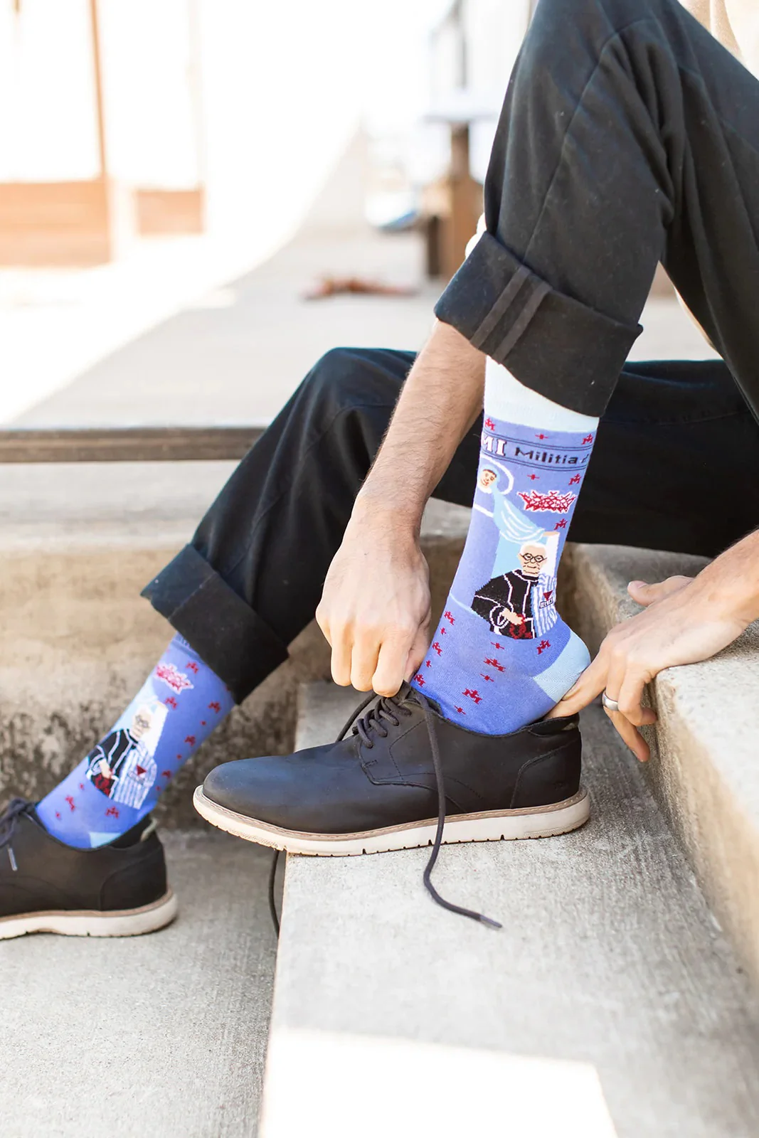 St. Maximilian Kolbe Adult Socks - Image 5