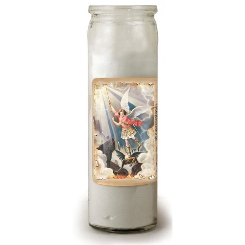 St. Michael Catholic Candle