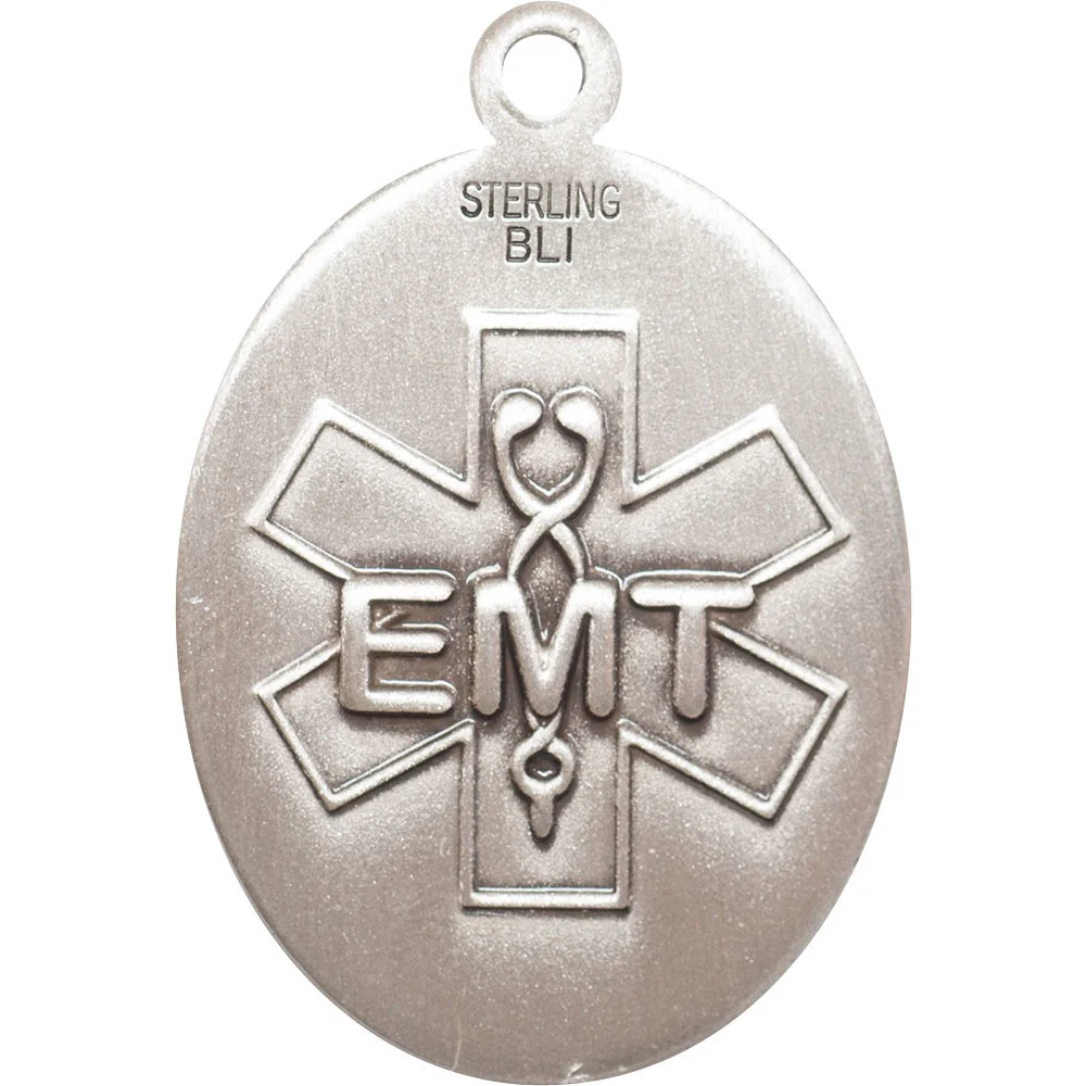 St. Michael EMT Necklace - 24" - Image 2
