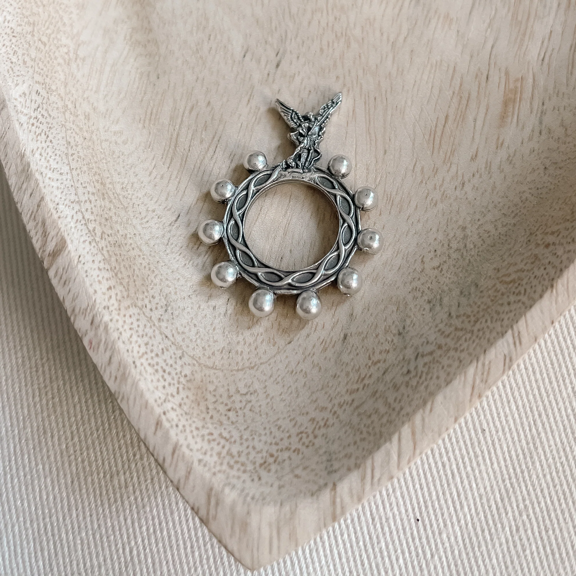 St. Michael Finger Rosary Set - Image 2
