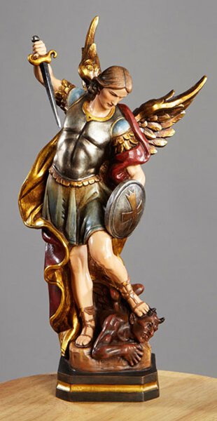 St. Michael Italian Style Statue - 12"