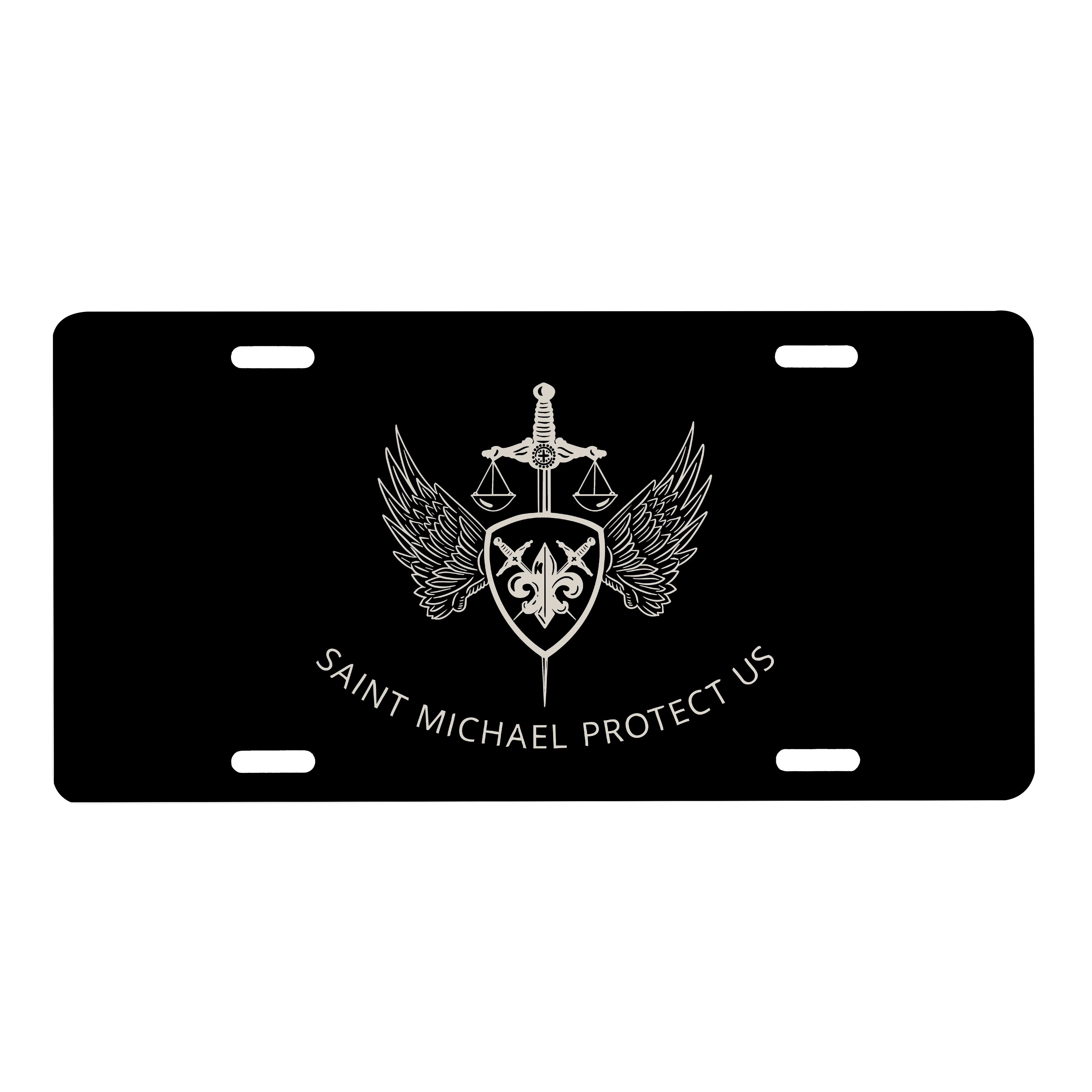 St. Michael License Plate - Image 2
