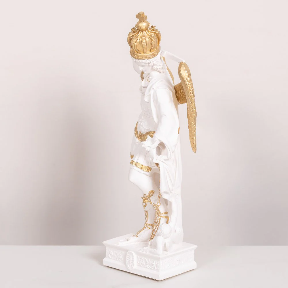 St. Michael Prince of Angels Statue - 10.24" - Image 2