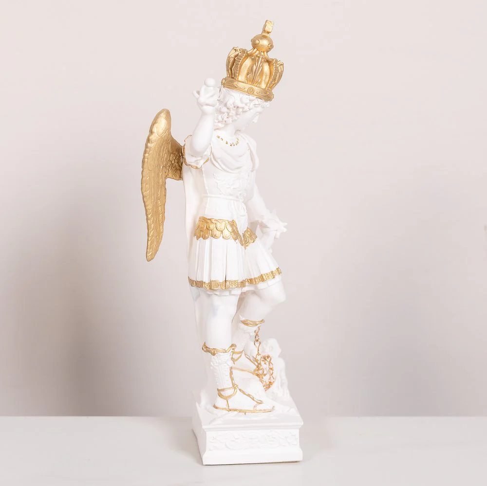 St. Michael Prince of Angels Statue - 10.24" - Image 3