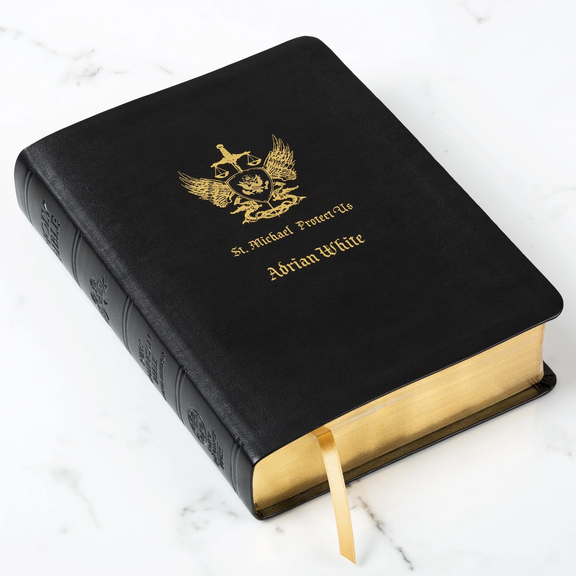 St. Michael Protect Us Army Bible - Image 2