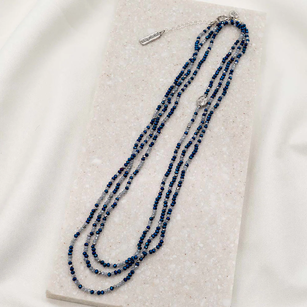 St. Michael Protection Morse Code Prayer Rope Necklace