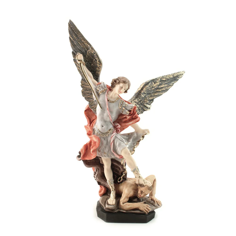 St. Michael Statue - Color 12"