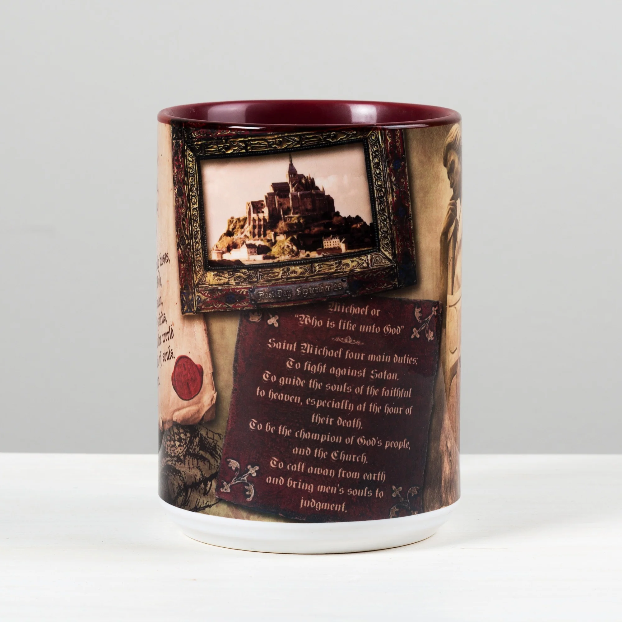 St. Michael Story Mug - Image 2