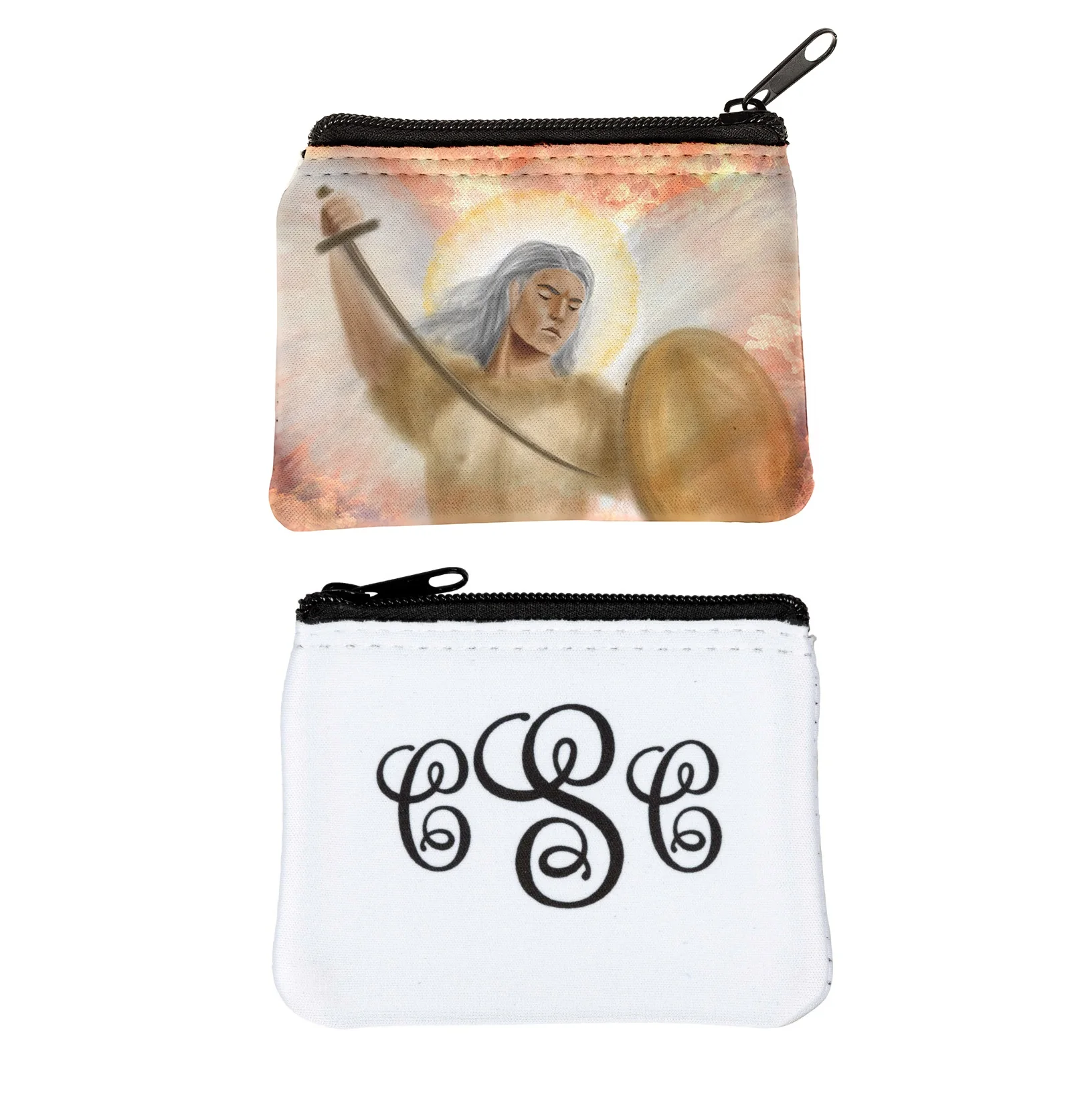 St. Michael the Archangel Rosary of the Year 2025 & Personalized St. Michael Rosary Pouch Gift Set - Image 4