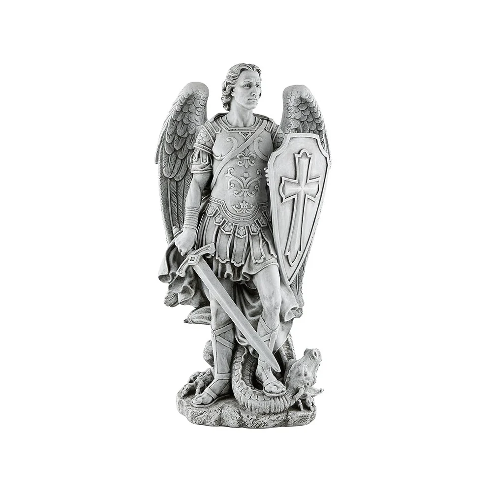 St. Michael the Warrior Statue, 24" - Image 2