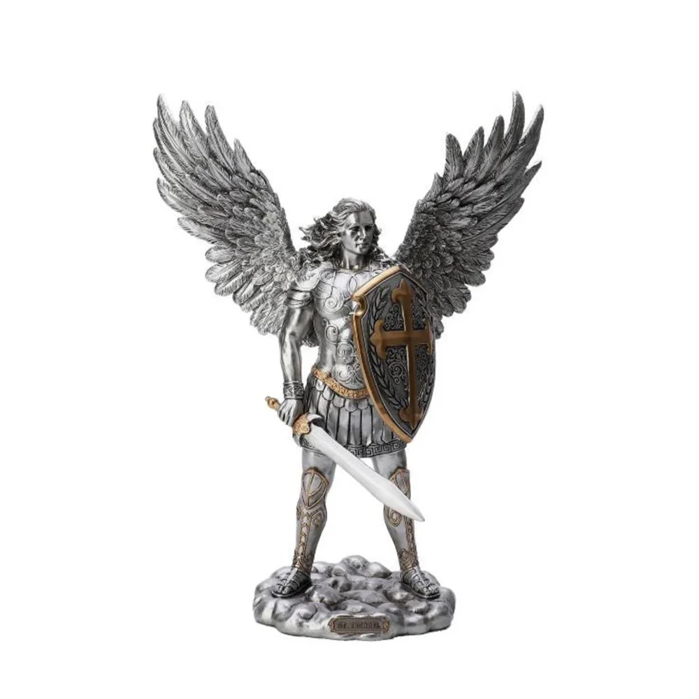 St. Michael the Warrior Statue - 7.5"