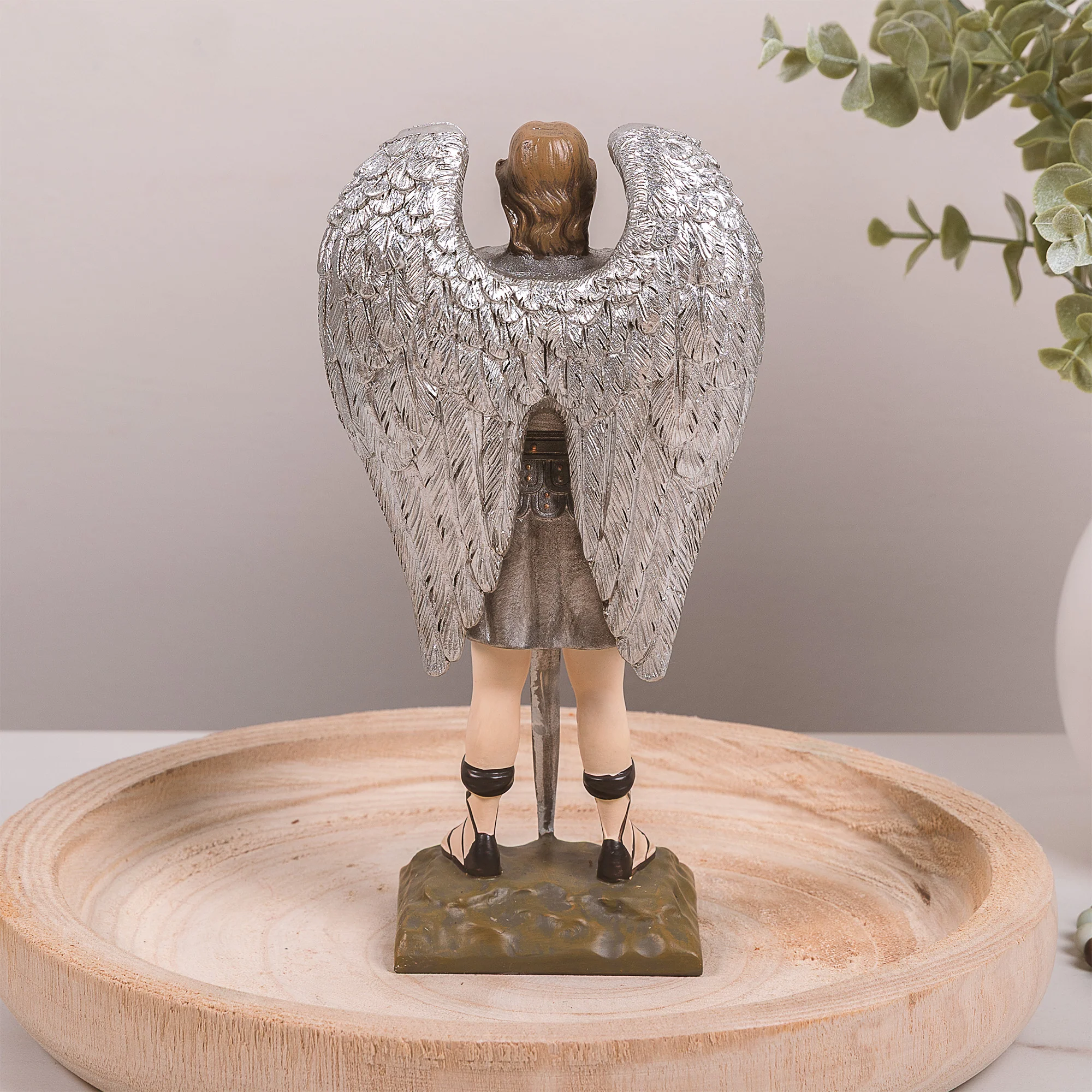 St. Michael the Warrior Statue - 7.75" - Image 5