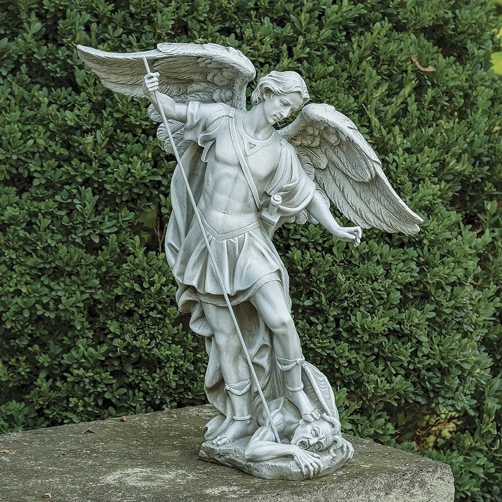 St. Michael's Victory Garden Statue - 18"