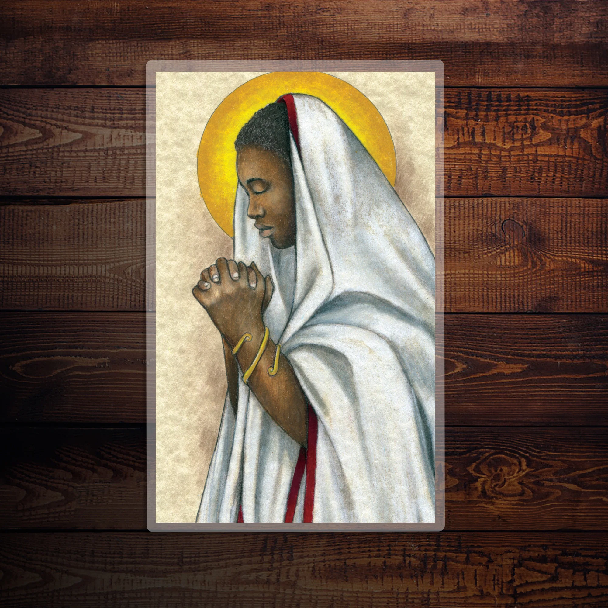 St. Monica Large Prayer Card - Image 2