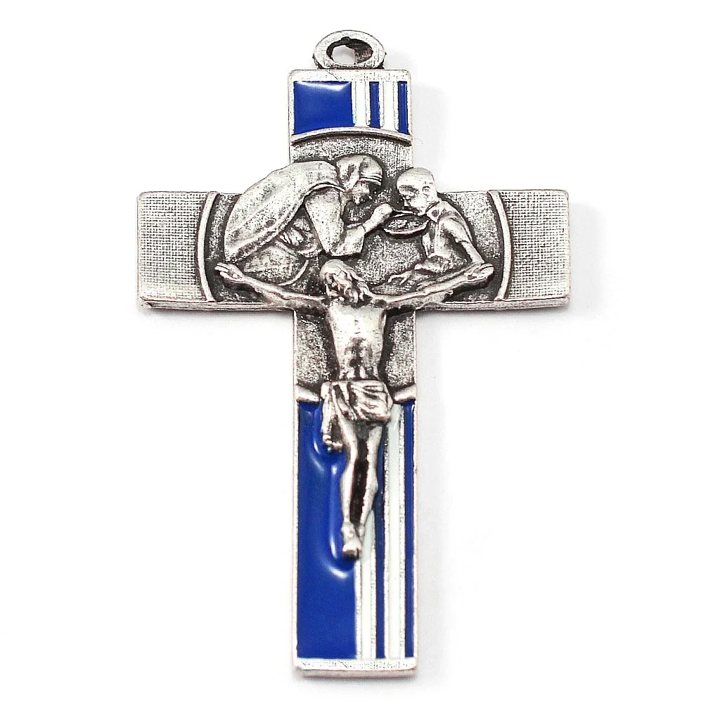 St. Mother Teresa of Calcutta Bohemian Glass Rosary - Image 2