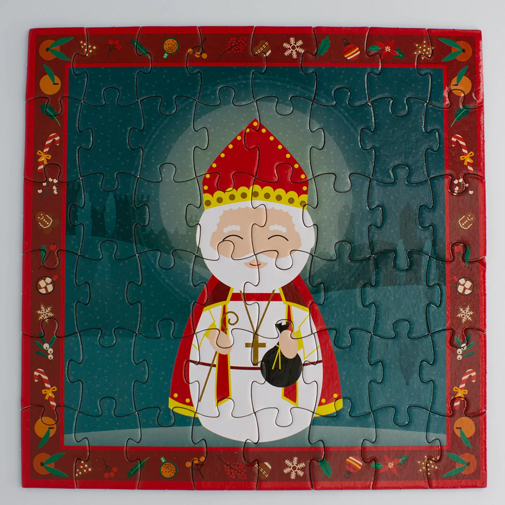 St. Nicholas Mini Puzzle - 48 Pieces - Image 5