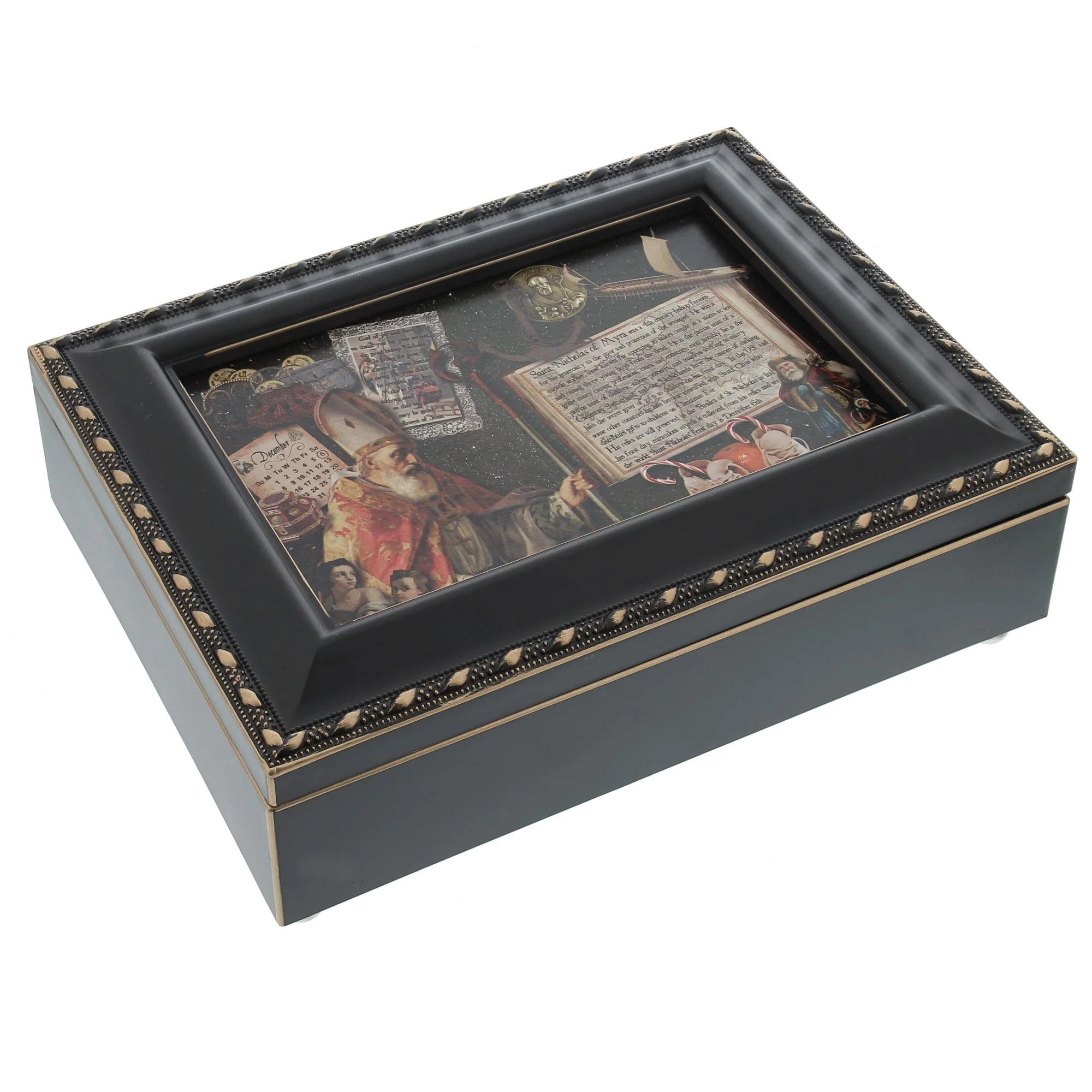 St. Nicholas Story Music Box - Image 2