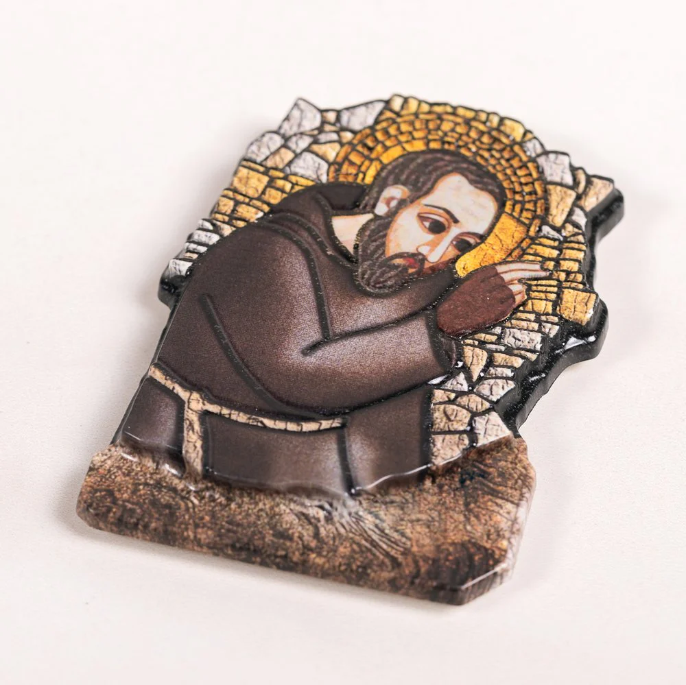 St. Padre Pio Color Magnet - 3" - Image 2
