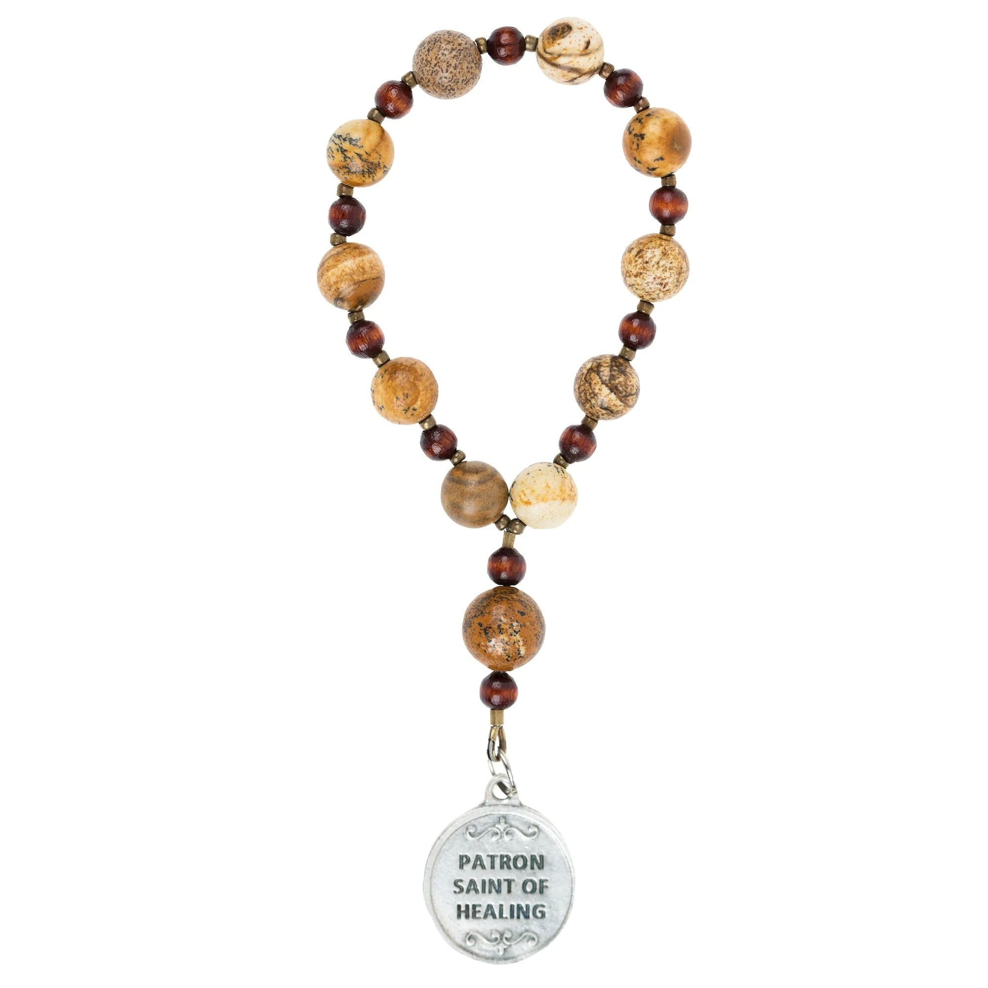 St. Padre Pio Healing Decade Rosary with Prayer Card - Image 4
