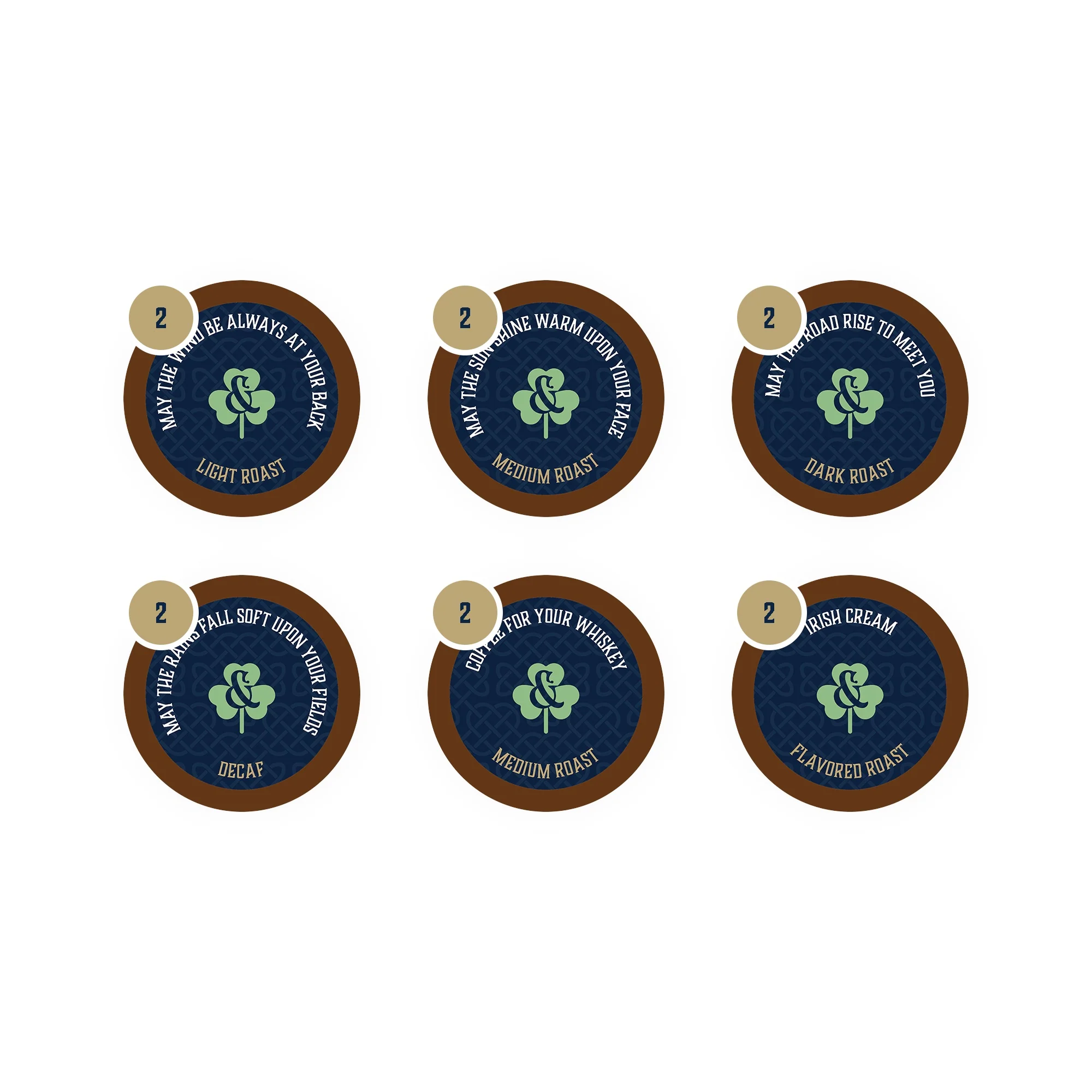 St. Patrick & Co. Coffee Variety 12 K-cup Box - Image 2