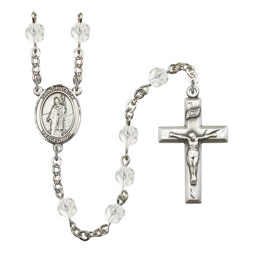 St. Patrick Crystal Birthstone Rosary - Multiple Birthstones - Image 11