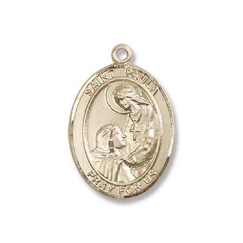 St. Paula Pendant with Chain, Bliss, Gold Filled