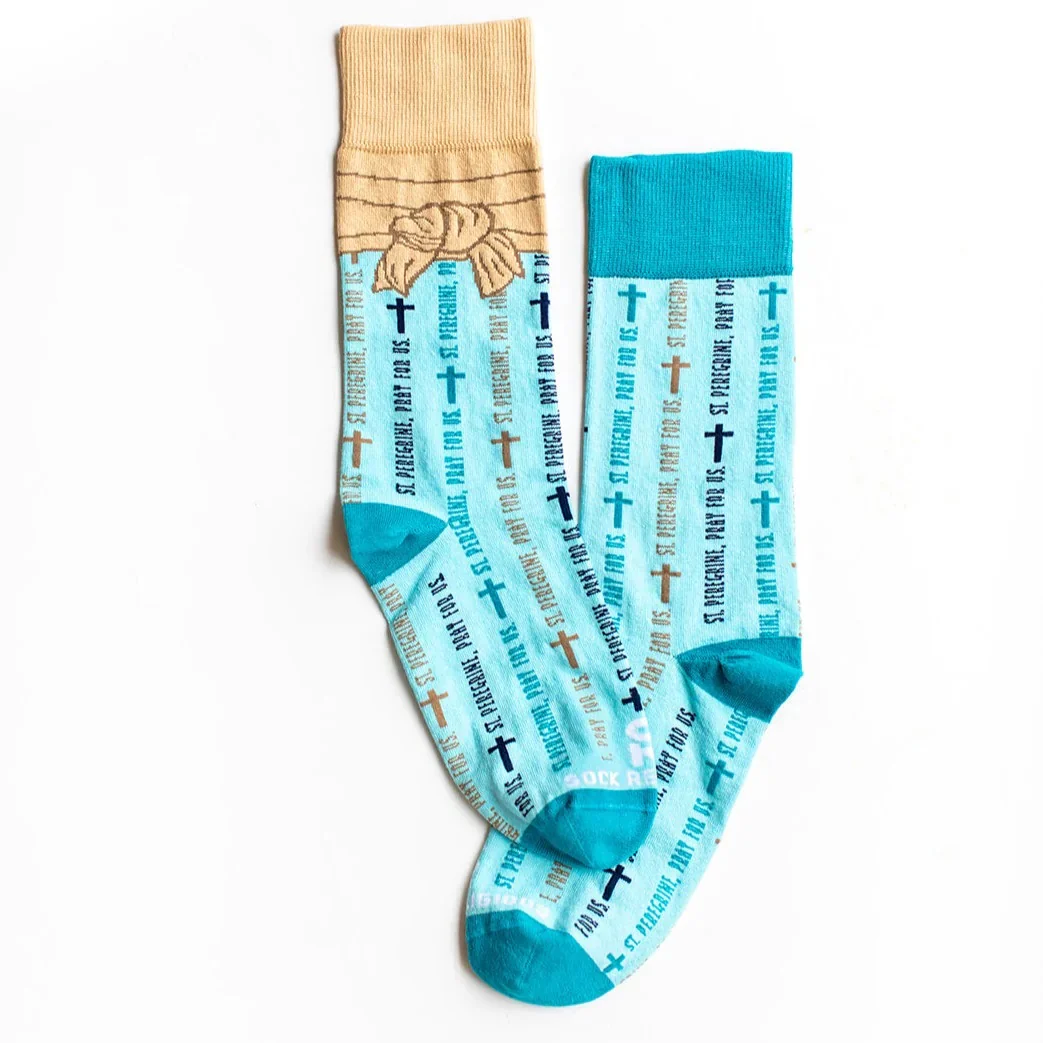 St. Peregrine Adult Socks - Image 2