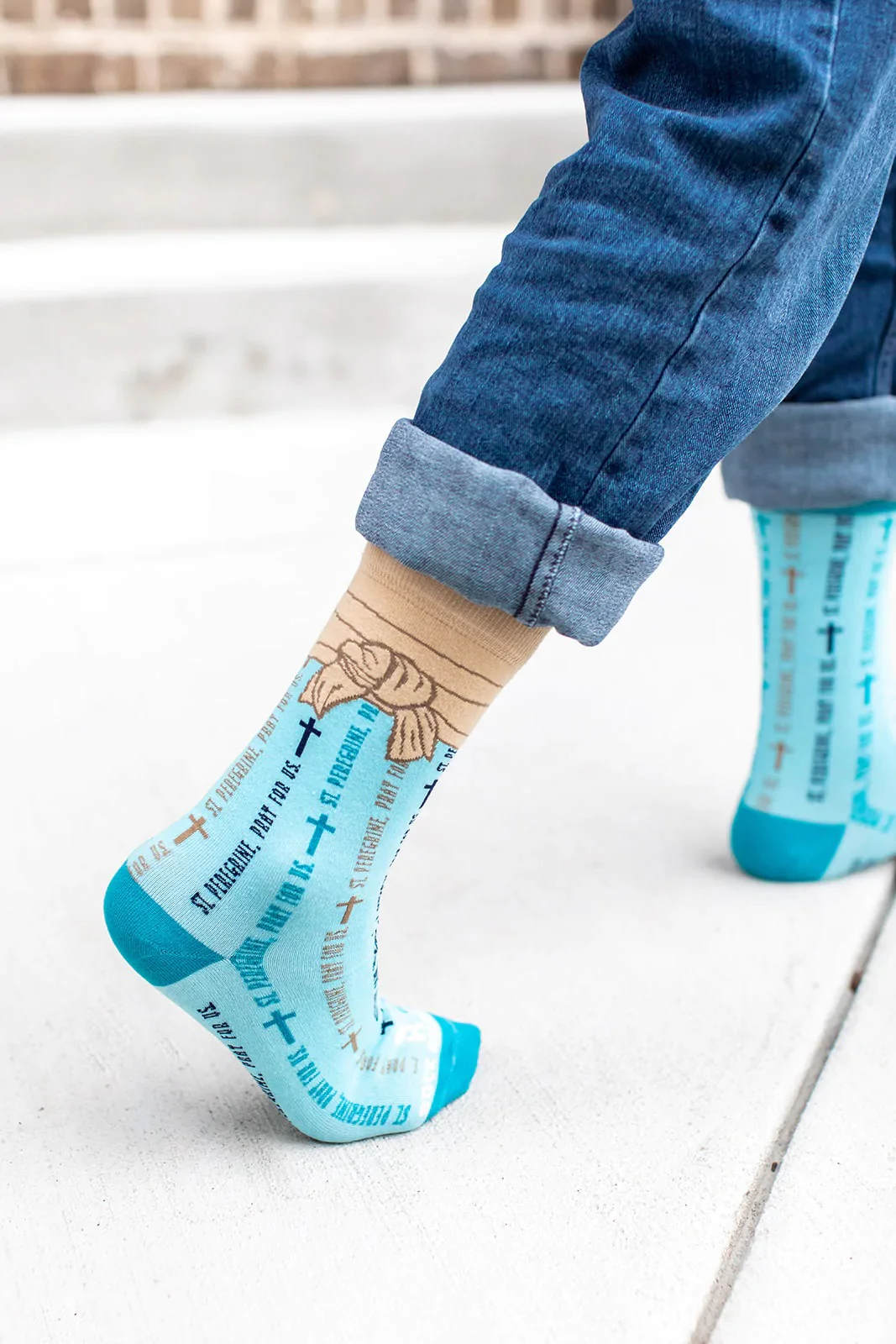 St. Peregrine Adult Socks - Image 4