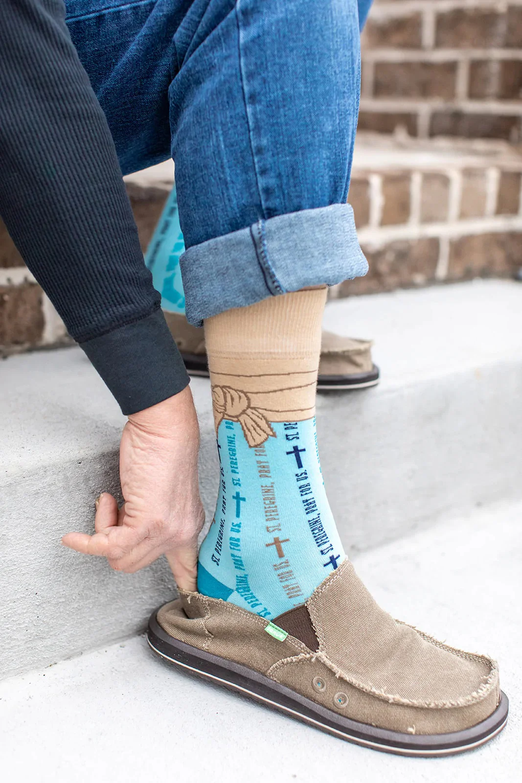 St. Peregrine Adult Socks - Image 6