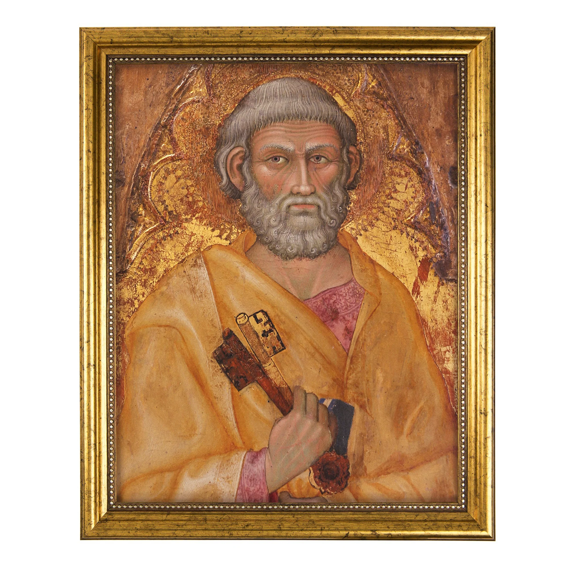 St. Peter Antique Gold Framed Print - Multiple Sizes - Image 2
