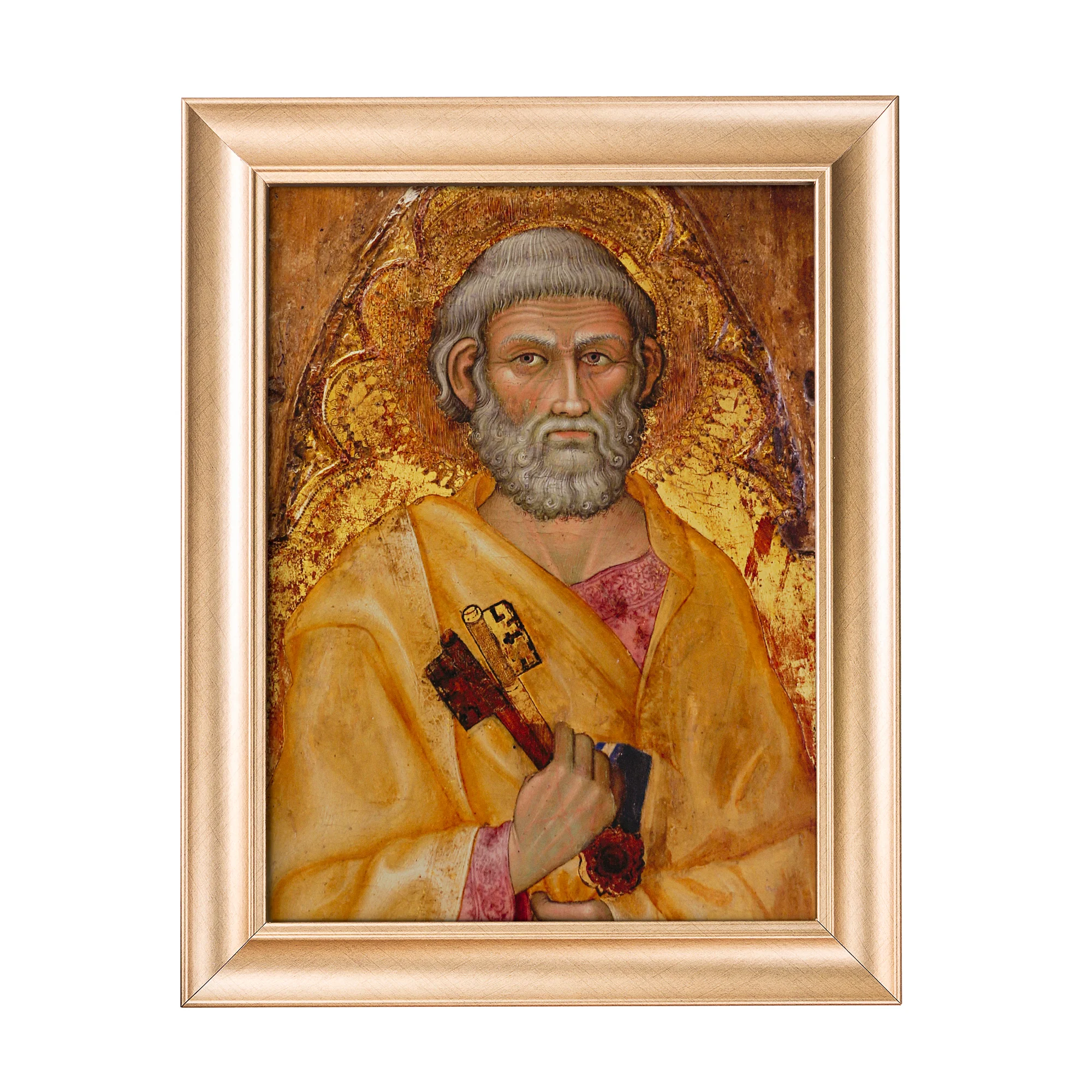 St. Peter Antique Gold Framed Print - Multiple Sizes - Image 4