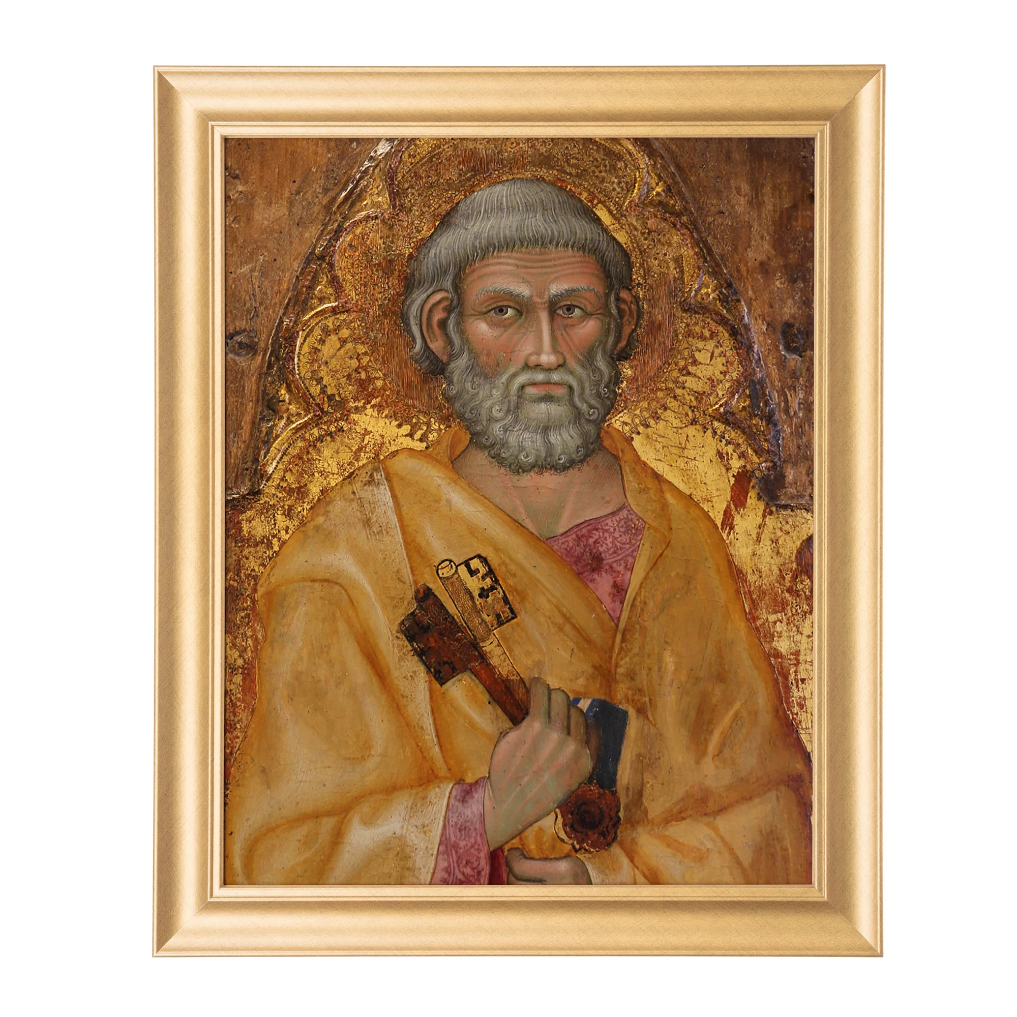 St. Peter Antique Gold Framed Print - Multiple Sizes - Image 6