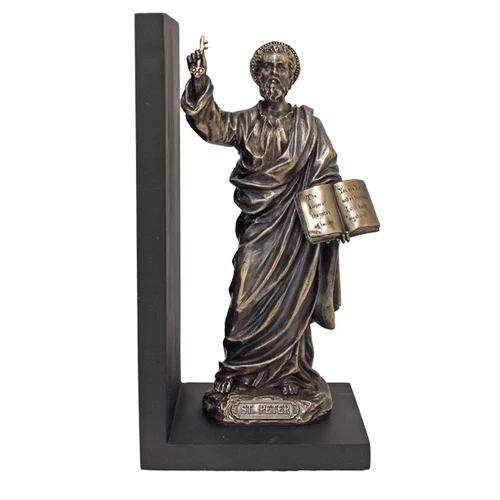 St. Peter Bookend (Sold Individually) - 9.5''